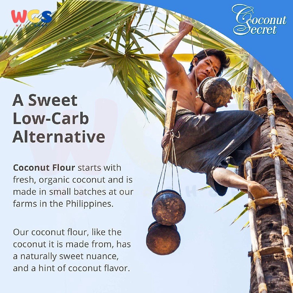 Coconut Secret Traditional Coconut Flour 40 Percent Dietary Fiber 454g