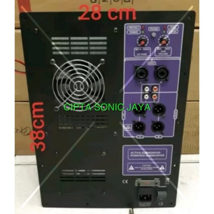 Power Kit Amplifier Subwofer Apollo 15-18 Inch 1200 Watt
