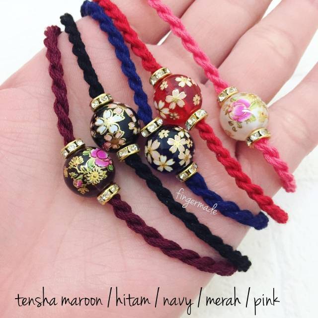 Fingermade Gelang Tensha Glassbead