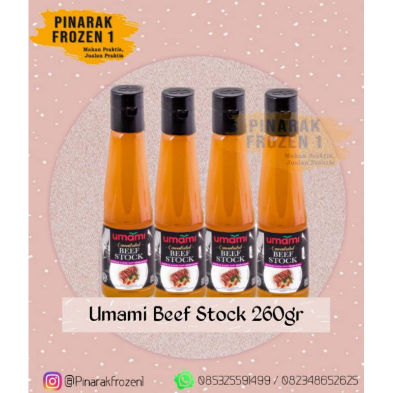 

Umami Beef STOCK 260gr