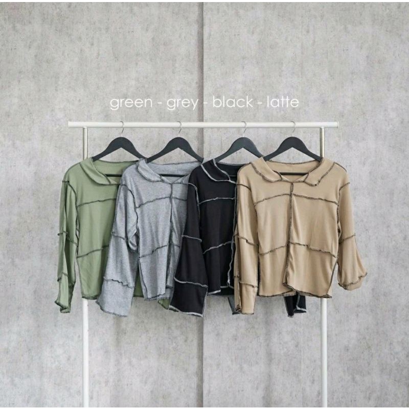 Setelan Wanita - One Set - Baju Kebalik - Baju Viral - One Set Kebalik - One Set Viral - Polos-7