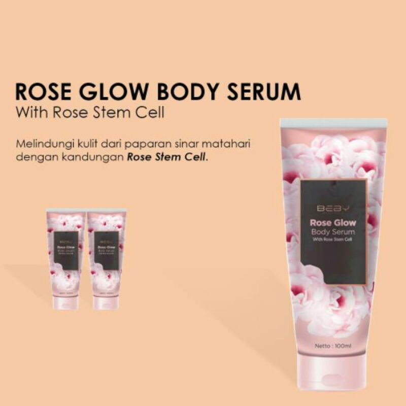 BEBY by dr TATA Rose Glow Body Serum 100ml