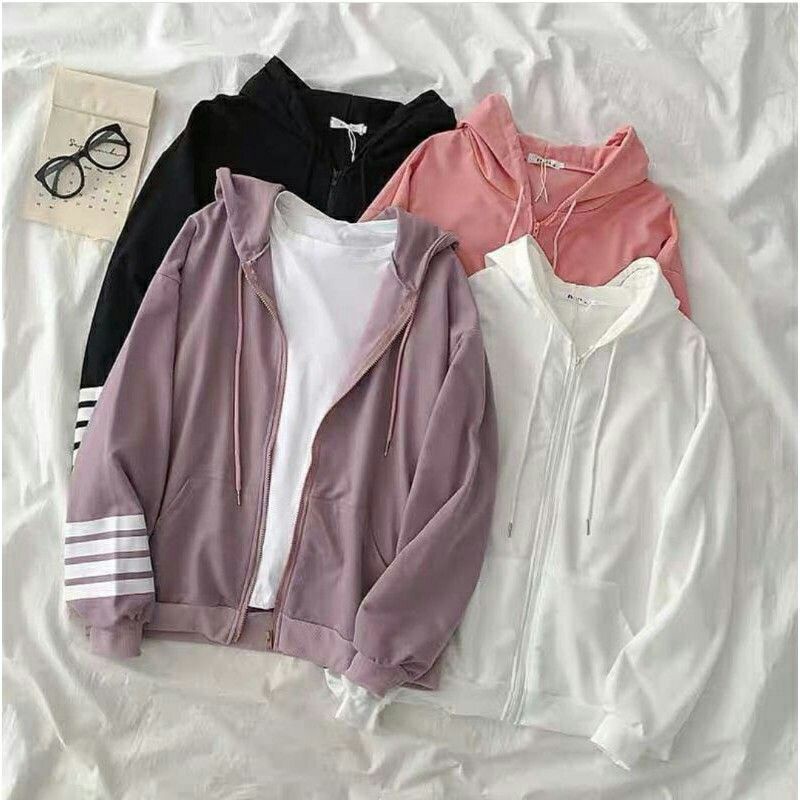 Hoppy Jaket / jaket wanita / hoodie wanita / hoodie polos