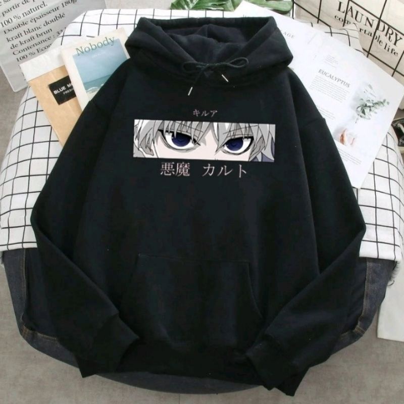 HOODIE PRIA JAKET SWEATER PREMIUM KILLUA LENGAN PANJANG FASHION DISTRO