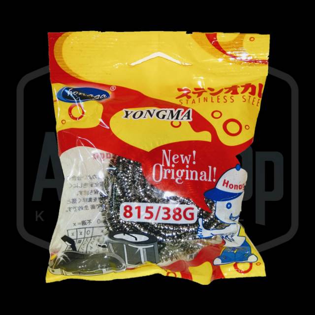 Sabut Kawat Sikat YONGMA honaga Serabut Cuci Piring Panci Wajan Stainless Steel