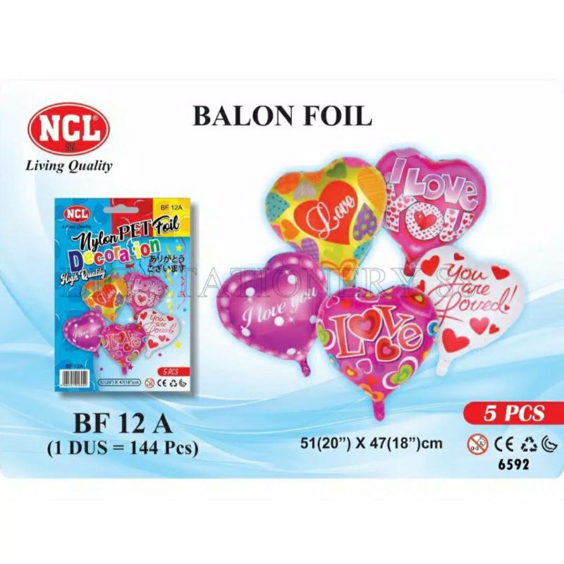 Balon Nylon Foil NCL / Balon Motif