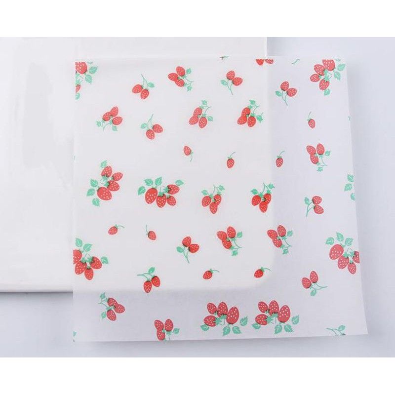 wax paper 18x18 cm isi 50 pcs