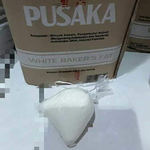 

butter-mentega- mentega putih pusaka, white baker's fat repack 500gram - plastik kresek -mentega-