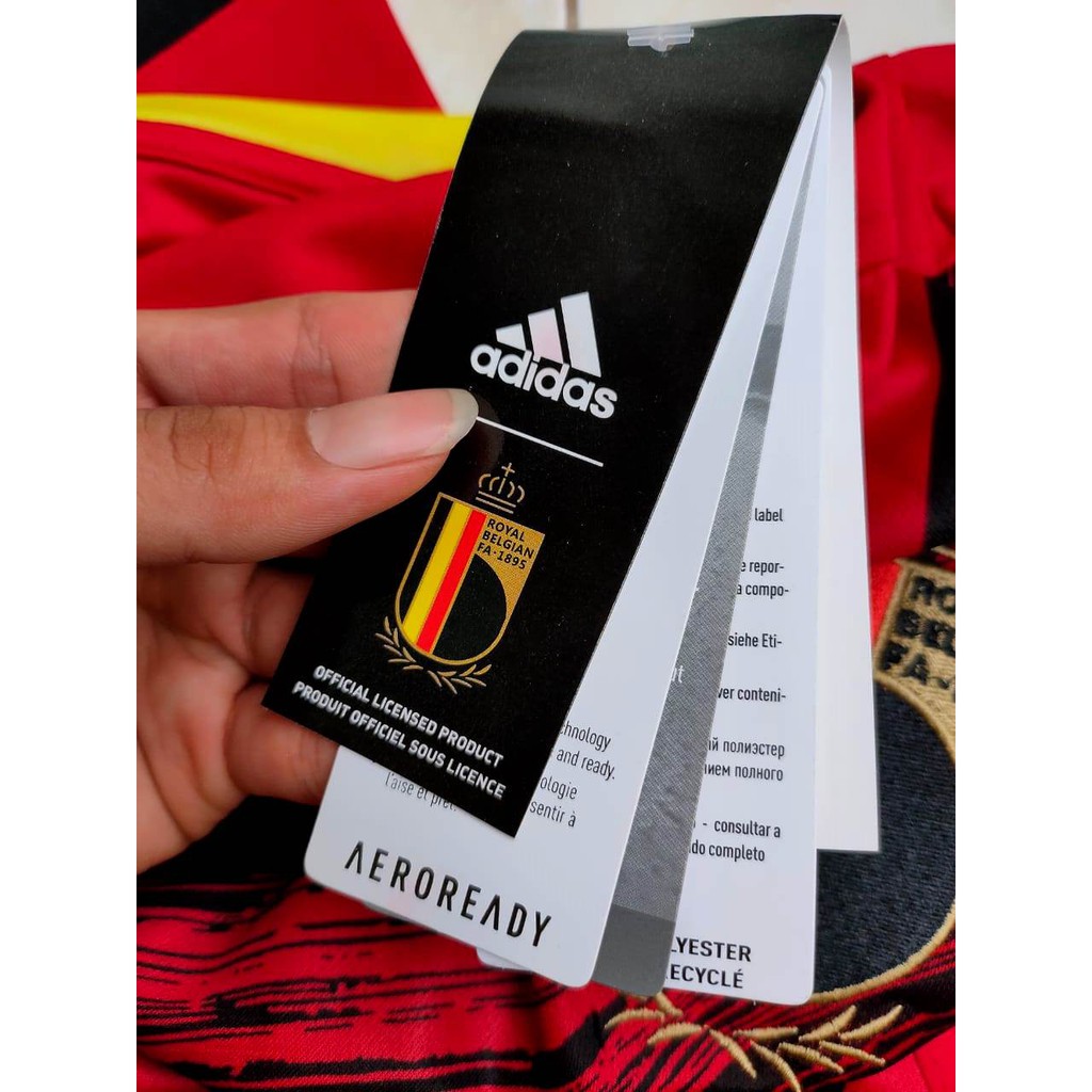 HQ JERSEY BOLA BELGIA HOME EURO 2021 GO HIGH QUALITY IMPORT