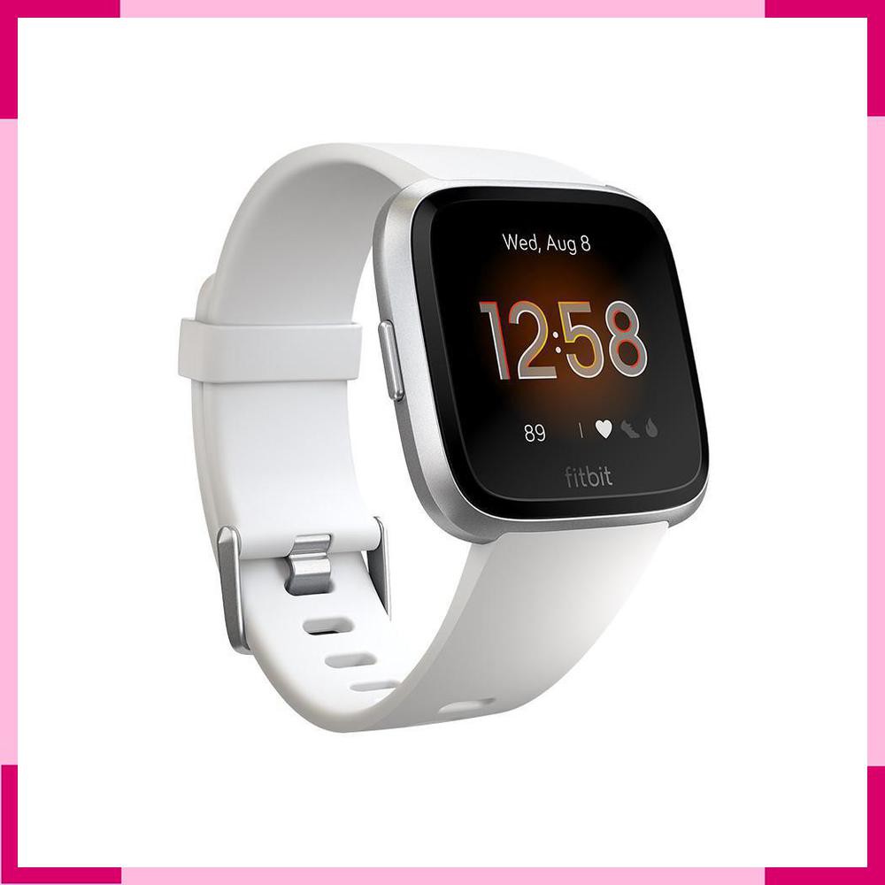 Jual Fitbit Versa Lite Edition Smart Watch One Size S dan L - White Silver  Indonesia|Shopee Indonesia