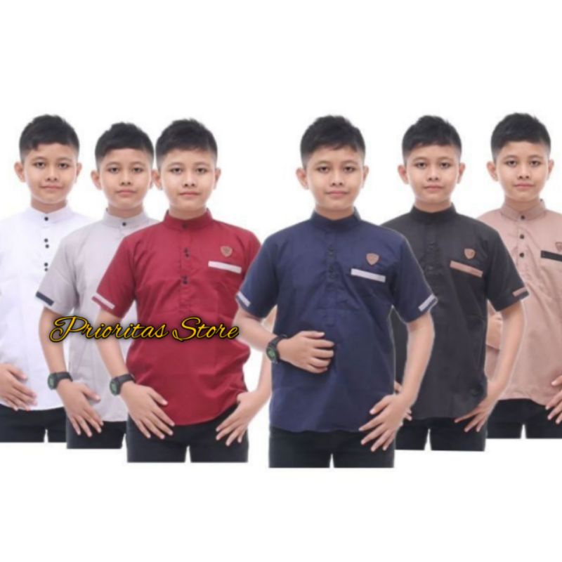 Baju Koko Anak Laki-Laki Kurta Termurah Usia 6-15tahun