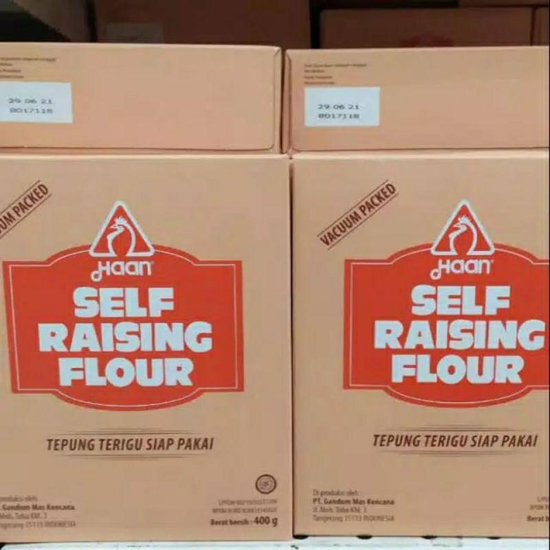 

Haan Self Raising Flour 400gr