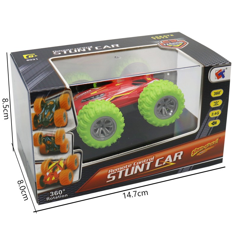 2.4GHz Electric Anti-collision 4WD Double-sided Remote Control and 360°Double Side Flips RC Car