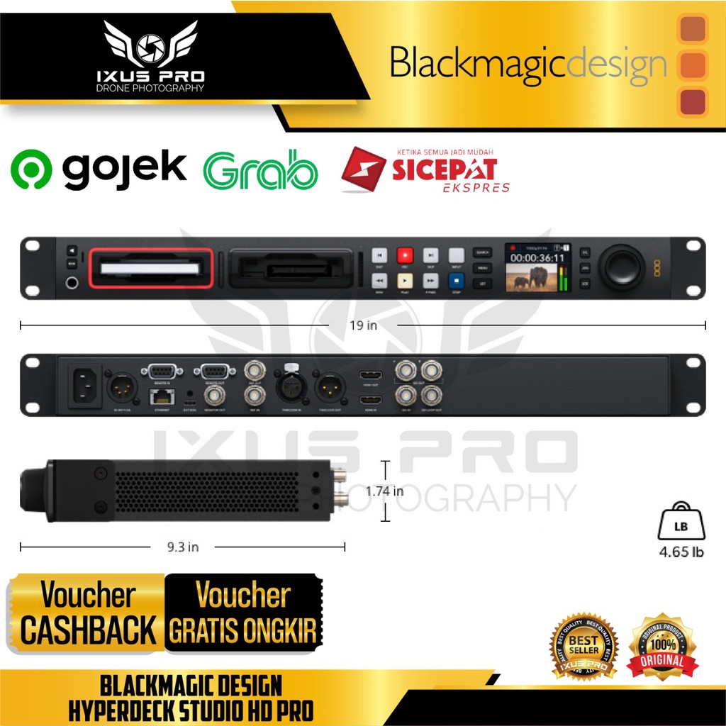 Blackmagic Design HyperDeck Studio HD Pro