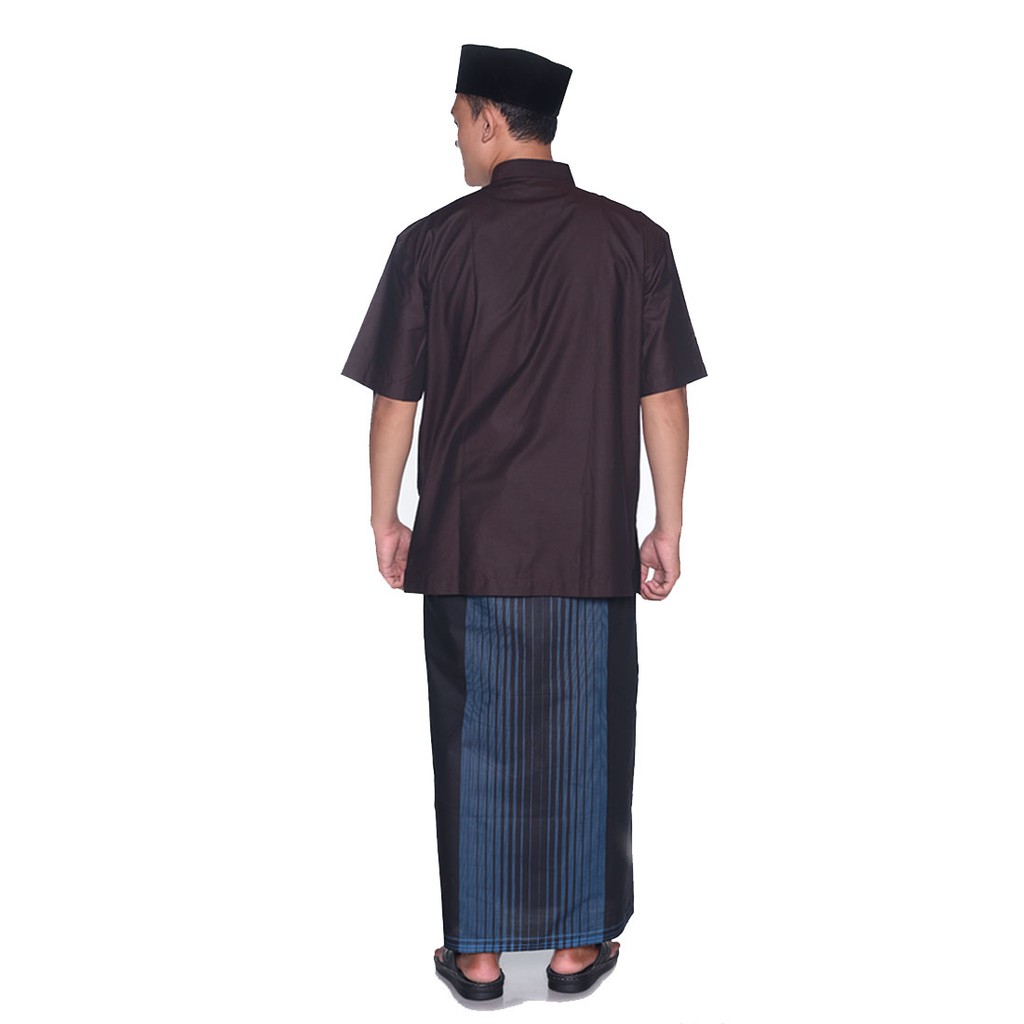 Sarung ATLAS Favorit Hitam Polos