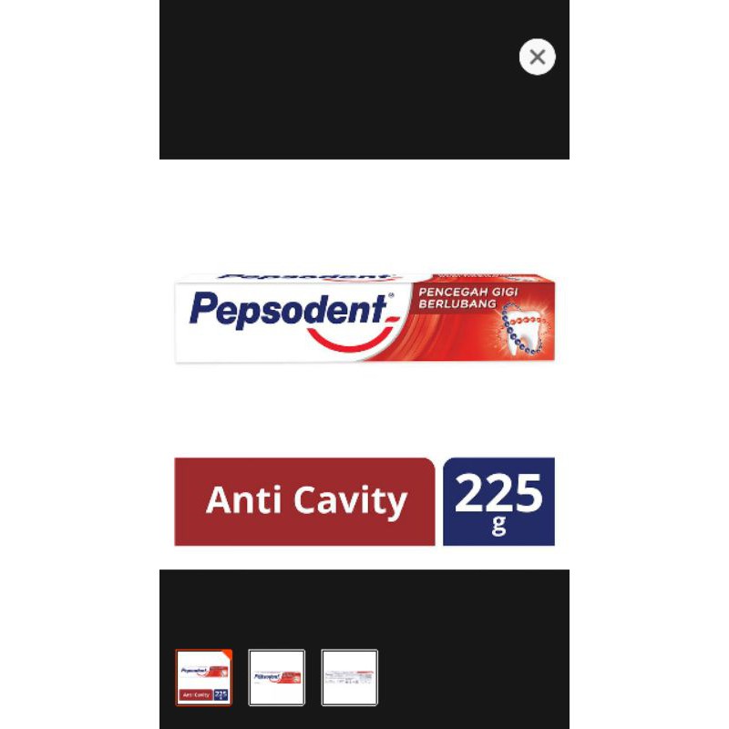 pepsodent 225gram