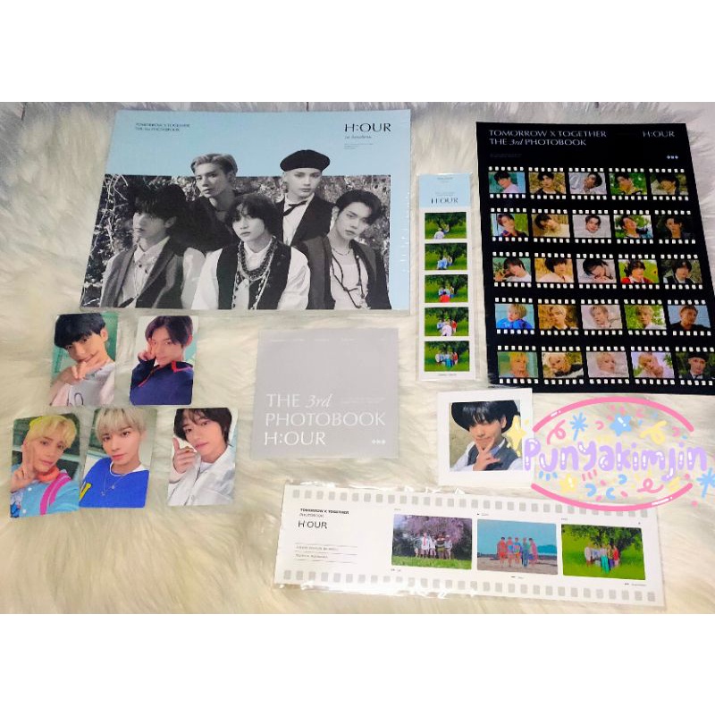 READY STOCK SHARING TOMORROW X TOGETHER (TXT) THE 3RD PHOTOBOOK H:OUR IN SUNCHEON