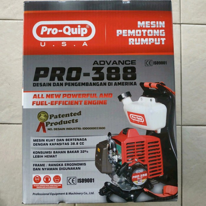 Mesin Potong Pemotong Rumput 2 Tak Brush Cutter Proquip Pro-Quip 388