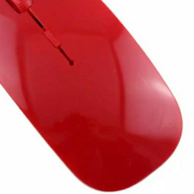 ⅍ Mouse Bluetooth BT Wireless Slim Tipis Optical Tipis Laptop Komputer ➸