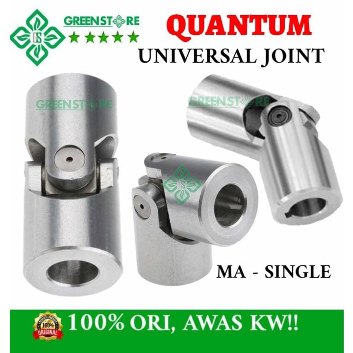 QUANTUM UNIVERSAL JOINT MA25 12X25X86 SINGLE MILD STEEL MADE IN ITALY