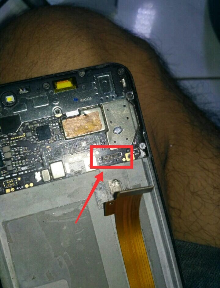 KONEKTOR LCD VIVO Y55 40PIN DIMESIN