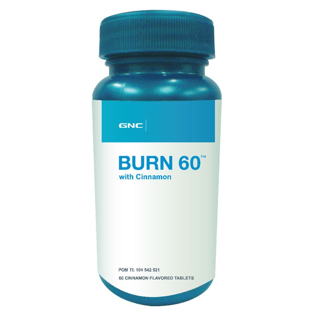 GNC Live Well Burn 60 with Cinnamon   Isi 60 Tablet Limited