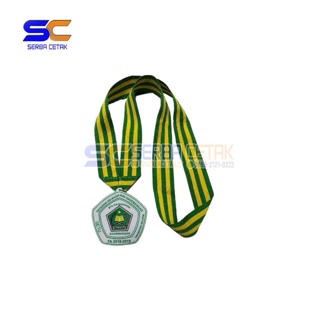 Medali Akrilik / Medali Penghargaan / Medali Perpisahan Sekolah / Medali Turnamen