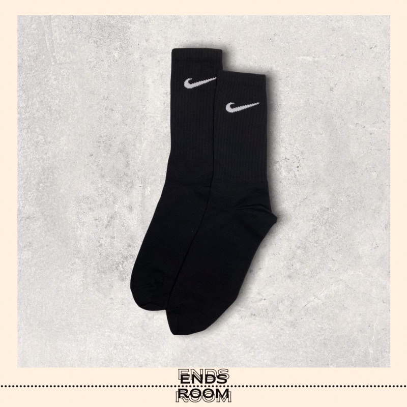 KAOS KAKI PANJANG NIKE HITAM PREMIUM