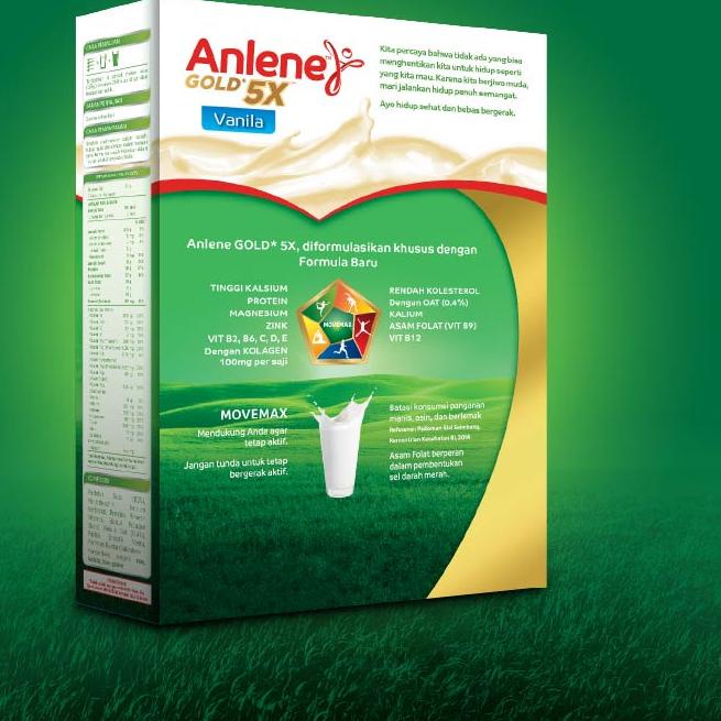 

Trendy Anlene Gold 5X Susu Bubuk Vanila 170g - Nutrisi Tulang, Sendi, dan Otot