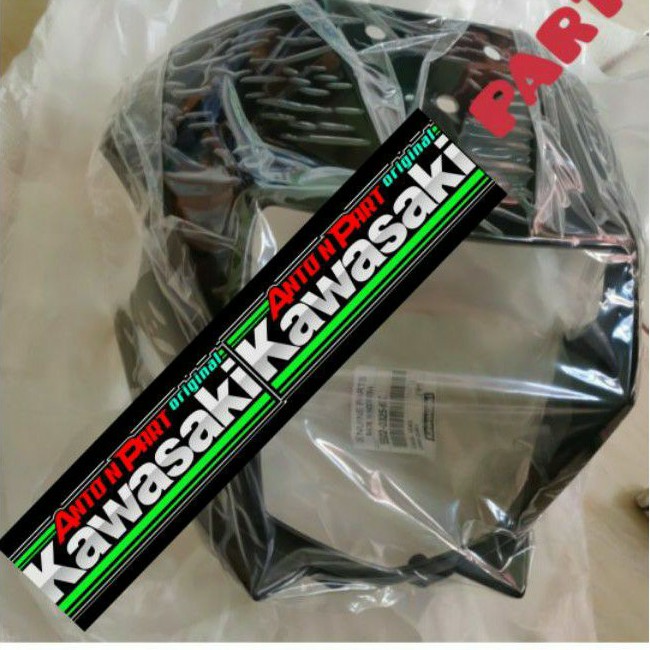 batok kepala cover lampu depan hitam klx230 klx 230 original