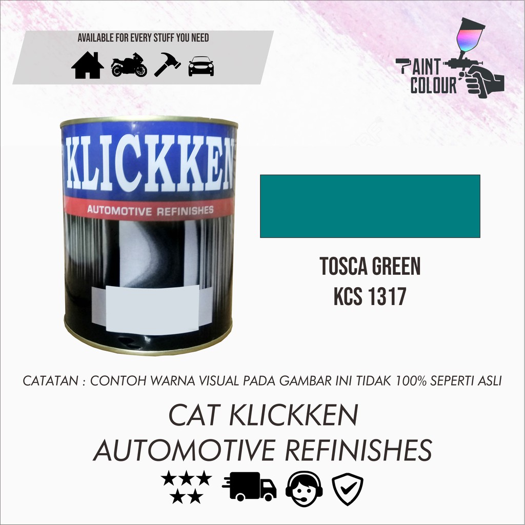 Cat Klickken Automotive Refinishes - Tosca Green KCS 1317