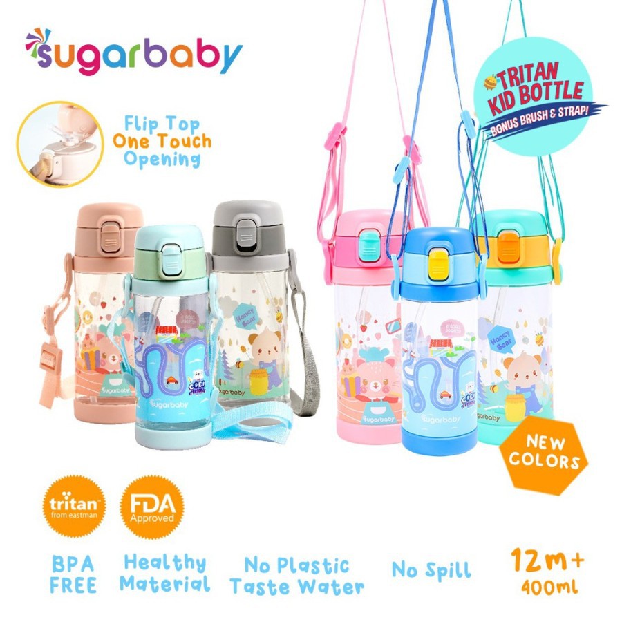 Sugar Baby Tritan Kids Bottle 400ml