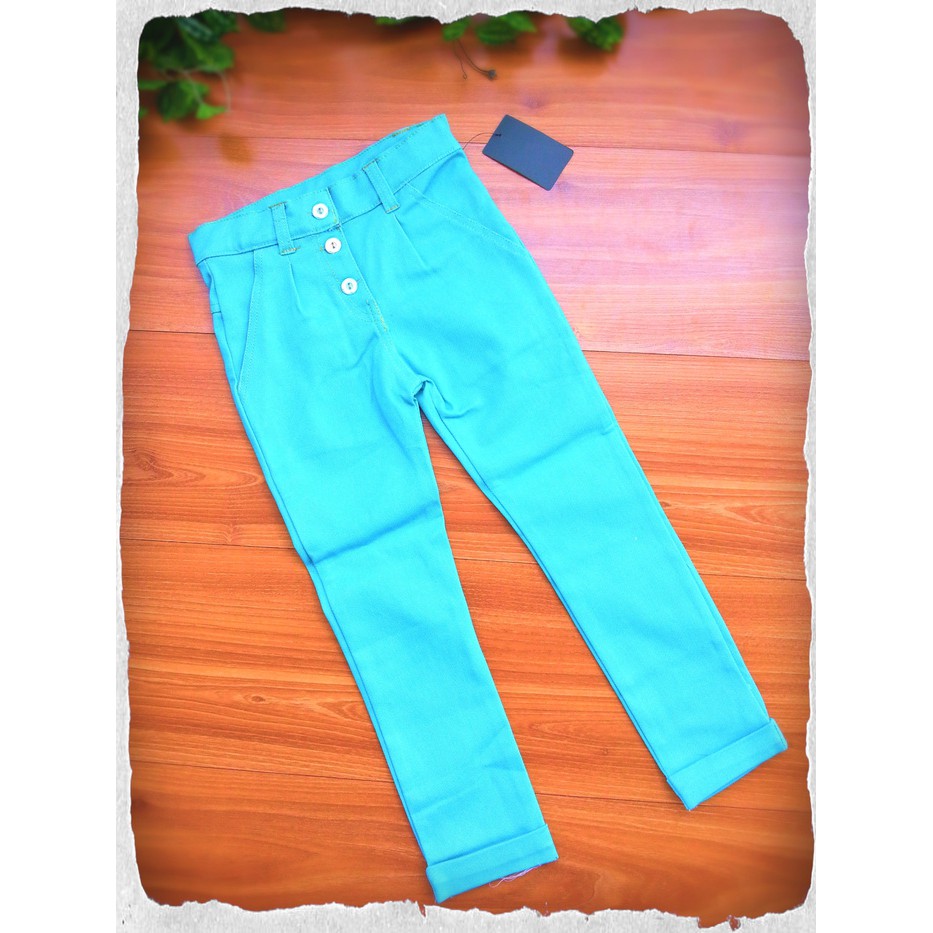 MaxGirl Semi Jeans Long Pants/Celana panjang-Llightblue (G565)
