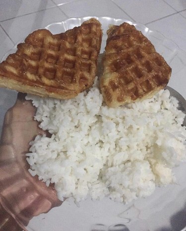 Wajan Enamel Set Gagang Merah/wajan Penggorengan Teflon Anti Lecet (texania)