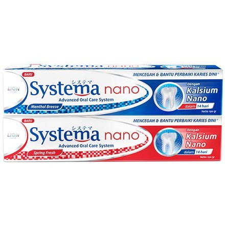 SYSTEMA Toothpaste 190gr ORIGINAL / Odol Pasta Gigi Systema by AILIN