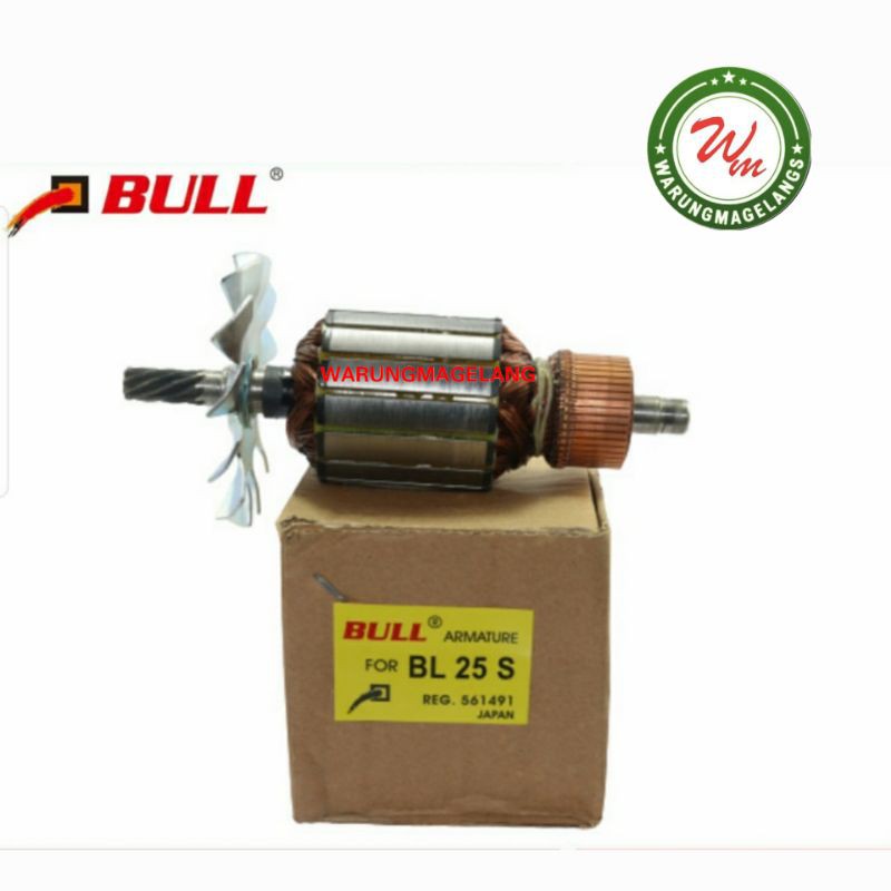 ARMATURE ANGKER BULL MESIN BOR MAGNET BL25S