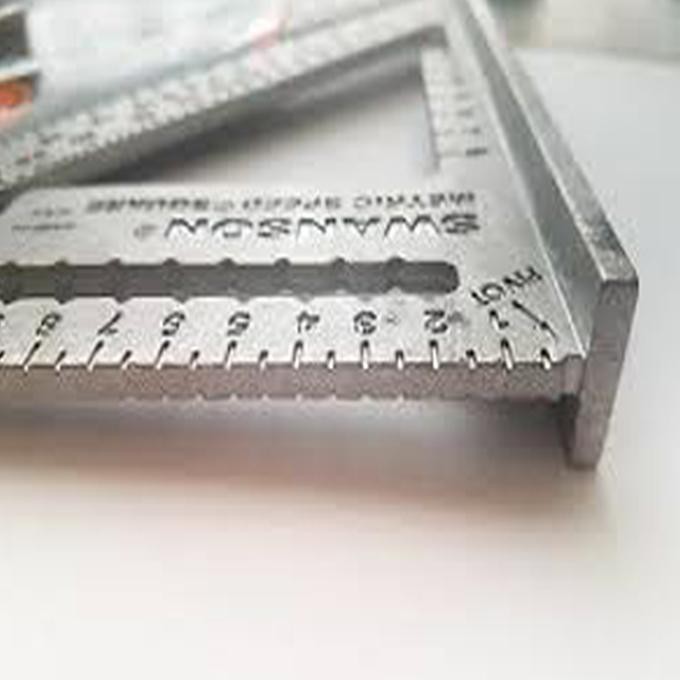 

murah speed square 7 inch alumunium penggaris segitiga woodworking (kode 008))