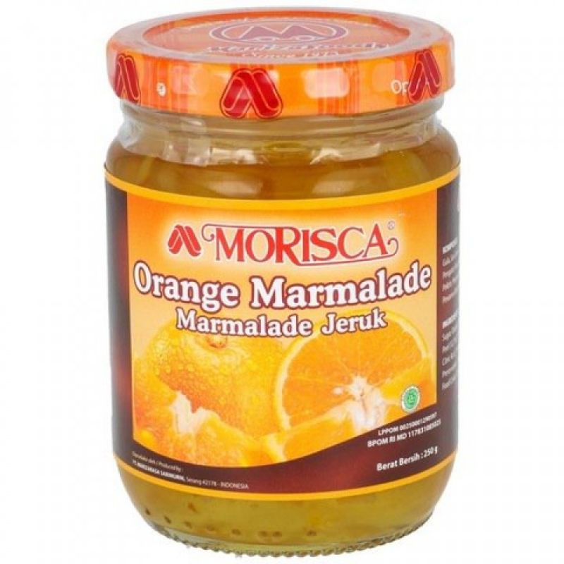 Morisca Orange Marmalade 250gram/ selai orange morisca