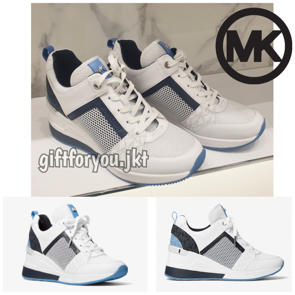 Sepatu Wanita Michael Kors Georgia Trainers Woman Shoes Wedges Sneakers Sneaker Original