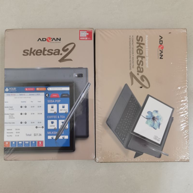 Advan Tab Sketsa 2 4/64 Gb 4GB 64GB Android 11 Tablet Garansi Resmi