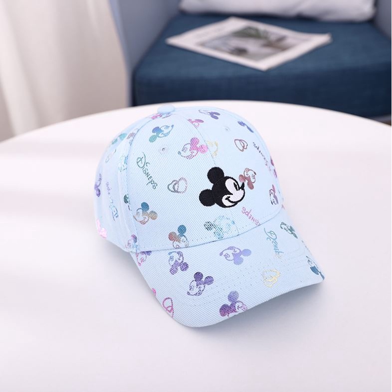 Topi Anak Baseball Motif Mickey Mouse Laki Laki Perempuan Unisex Impor-2