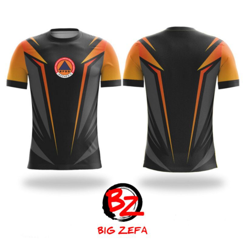 Kaos Jersey BPBD free custom fullprint RA0012