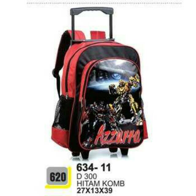 TAS RODA ANAK LAKI LAKI TAS TROLY ANAK 634-11
