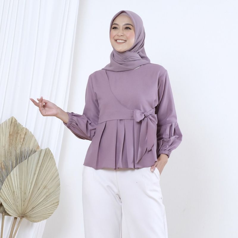 ATASAN WANITA ELIZA ATASAN TERBARU TERMURAH FASHION MUSLIM