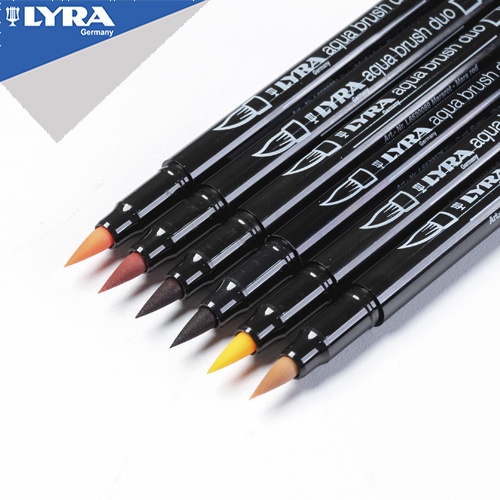 

Lyra Aqua Brush Duo Dual Brush Pen 30 Warna