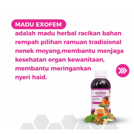 Madu Keputihan Exofem - Madu kewanitaan ampuh Menjaga Kesehatan Organ Intim Wanita