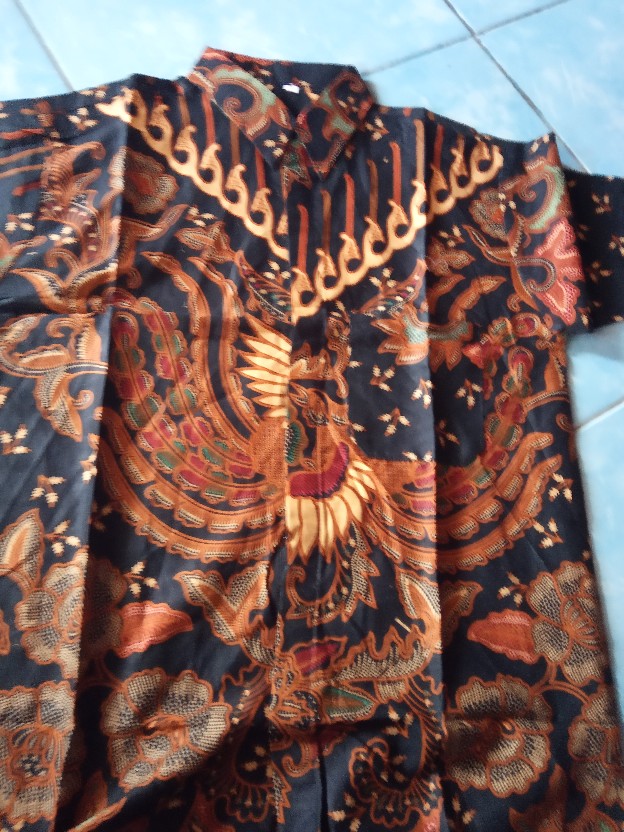 Batik Couple Keluarga Sania Ruffle Ori Ndoro Jowi Kupu Kuning