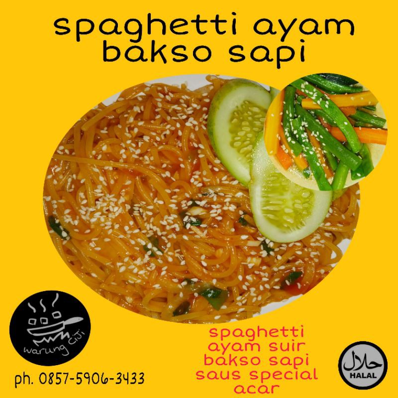 

Spaghetti honey garlic sauce