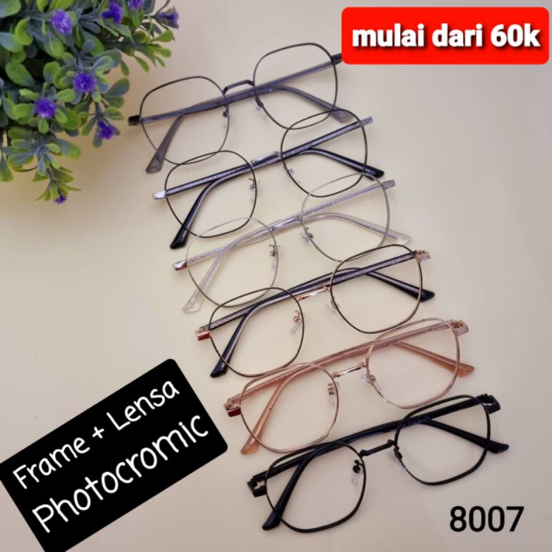 Kacamata antiradiasi photocromic kode 8007
