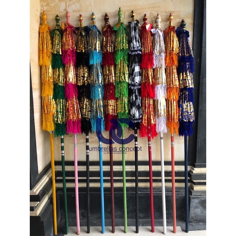 Payung Bali Dekorasi 1,25meter